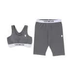 タンクトップ A BATHING APE SPORT BRA BIKER SHORTS SET L レディース