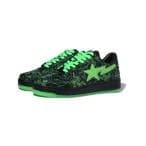 スニーカー BAPE STA RAZER X A BATHING APE NEON CAMO M2 メンズ