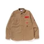 シャツ BAPE RELAXED FIT BOYSCOUT SHIRT M メンズ