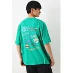 tシャツ OUTDOORランダムロゴＴシャツ メンズ