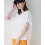 tシャツ Tシャツ コットンアムンゼンカットソー レディース