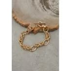 ブレスレット MIXED CHAIN BRACELET/ミックスチェーンブレスレット レディース