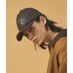 キャップ 帽子 「RUBEN/ルーベン」FAKE LEATHER CAP/フェイクレザーキャップ/ユニセックス/RUS-6296 メンズ レディース