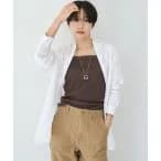 シャツ ブラウス UVカット加工バックタックシャツチュニック レディース