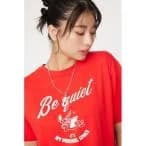 tシャツ Tシャツ Be quiet Tシャツ レディース