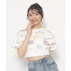 tシャツ Tシャツ 裾ゴムデザイン総柄プルオーバー キッズ