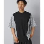 tシャツ 「NUMERALS」キリカエショートスリーブTシャツ メンズ