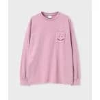 tシャツ Tシャツ ウィメンズ ”Happy” ヴィンテージ 長袖Tシャツ  245406 234VED レディース