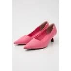 パンプス COLOR POINTED PUMPS レディース