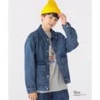 ジャケット Gジャン SHIPS KIDS:140〜160cm / ジャージー ライク デニム ジャケット キッズ