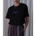 tシャツ Tシャツ purple ROSE Tシャツ レディース