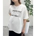 tシャツ Tシャツ シルケットdiaryロゴTシャツ レディース