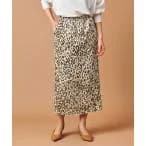 スカート 「marmors」original leopard skirt レディース