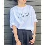 tシャツ Tシャツ 「MICA＆DEAL /マイカアンドディール」CALMEプリントロンT レディース