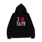 パーカー I LOVE BAPE PULLOVER HOODIE メンズ