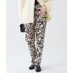 パンツ スラックス Leopard パンツ レディース