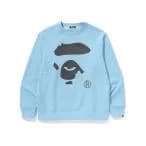 トレーナー スウェット APE FACE CREWNECK SWEATSHIRT メンズ レディース