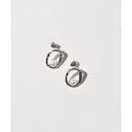 ピアス オーバルパールピアス レディース