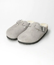 UNITED ARROWS green label relaxing ＜BIRKENSTOCK＞ ボストン サンダル / BOSTON ユナイテッドアローズ グリーンレーベルリラクシング シューズ・靴 サンダル グレー ブラック【送料無料】