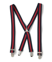 SHIPS KIDS SUSPENDER FACTORY:ストライプ サスペンダー シップス ファッション雑貨 サスペンダー レッド グリーン ネイビー