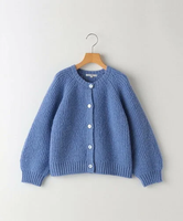 【SALE／60%OFF】SHIPS KIDS SHIPS KIDS:80~90cm / ＜手洗い可能＞ 5G 畔ニット カーディガン シップス トップス カーディガン ブルー グレー