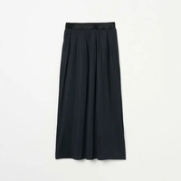 【SALE／50%OFF】HELIOPOLE PLEATED I LINE SKIRT エリオポール スカート その他のスカート ブラック ブルー【送料無料】