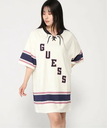 GUESS GUESS ワンピース (W)GUESS Originals Hockey Dress ゲス ワンピース・ドレス ワンピース ホワイト【送料無料】