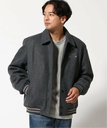 GUESS GUESS ジャケット ブルゾン (M)MELTON Bomber ゲス ジャケット・アウター その他のジャケット・アウター グレー ベージュ【送料無料】