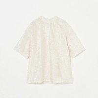 HELIOPOLE JACQUARD TEE BLOUSE エリオポール トップス シャツ・ブラウス ホワイト ベージュ ネイビー【送料無料】