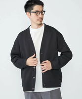 【SALE／30%OFF】SHIPS MEN SHIPS: 鹿の子 ダブルフェイス Vネック カーディガン シップス トップス カーディガン ブラック ベージュ ネイビー【送料無料】