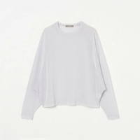 【SALE／20%OFF】HELIOPOLE VELOUR RAGLAN SLEEVE PULLOVER エリオポール トップス カットソー・Tシャツ グレー ブラック ブルー【送料無料】