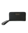 GUESS GUESS 財布(W)EASLEY Slg Medium Zip Around ゲス 財布・ポーチ・ケース 財布 ブラック ベージュ【送料無料】