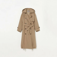 HELIOPOLE HOODED TRENCH COAT エリオポール ジャケット・アウター その他のジャケット・アウター ベージュ【送料無料】