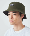 UNITED ARROWS green label relaxing ＜THE NORTH FACE＞リバーシブル フリース バケットハット ユナイテッドアローズ グリーンレーベルリラクシング 帽子 ハット カーキ ブラック【送料無料】