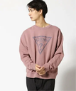 GUESS Originals GUESS Originals スウェット(M)Vintage Crewneck ゲス トップス スウェット・トレーナー ピンク ブラック ホワイト【送料無料】