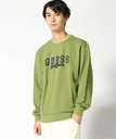 GUESS GUESS トップス(U)UNI L/Slv Sweatshirt ゲス トップス スウェット・トレーナー グリーン グレー ホワイト【送料無料】