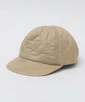 SHIPS MEN 【SHIPS別注】halo commodity: QUILT B.B CAP シップス 帽子 キャップ ベージュ ブラック ネイビー【送料無料】