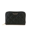 GUESS GUESS 財布(W)LAUREL Slg Medium Zip Around ゲス 財布・ポーチ・ケース 財布 ブラック【送料無料】