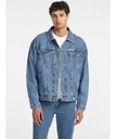 GUESS JEANS GUESS JEANS デニムジャケット(M)Oversize Trucker Jacket ゲス ジャケット・アウター デニムジャケット ブルー【送料無料】