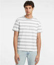 GUESS JEANS GUESS JEANS 半袖 Tシャツ(M)Striped Yd Tee ゲス トップス カットソー・Tシャツ グレー ホワイト レッド【送料無料】