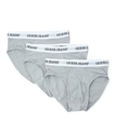 GUESS JEANS GUESS JEANS 下着 メンズ ブリーフ(M)3 Pack Brief ゲス インナー・ルームウェア ボクサーパンツ・トランクス グレー ネイビー ブラック ホワイト【送料無料】