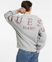 GUESS JEANS GUESS JEANS トップス ロゴ スウェット(M)Back Macro Logo Sweat ゲス トップス スウェット・トレーナー グレー ネイビー ホワイト【送料無料】