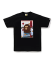 A BATHING APE JAPAN AUTUMN A BATHING APE TEE ア ベイシング エイプ トップス カットソー・Tシャツ ブラック ホワイト【送料無料】