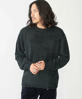 SHIPS MEN SHIPS:＜手洗い可能＞メランジ モール クルーネック ニット シップス トップス ニット レッド ネイビー【送料無料】