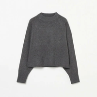 TICCA YAK DOLMAN SLEEVE CREWNECK エリオポール トップス ニット グレー ブルー【送料無料】