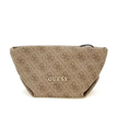 GUESS (W)ECO Evaine Makeup Bag ゲス バッグ ハンドバッグ ブラウン【送料無料】