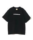 A BATHING APE PIXAL LOGO RELAXED FIT TEE ア ベイシング エイプ トップス カットソー・Tシャツ ブラック グレー【送料無料】