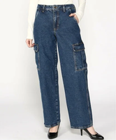 GUESS JEANS GUESS JEANS/(W)GUESS JEANS G10 Cargo ゲス パンツ ジーンズ・デニムパンツ ブルー【送料無料】