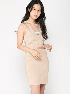 GUESS (W)SL STRAPPY MIRAGE DRESS