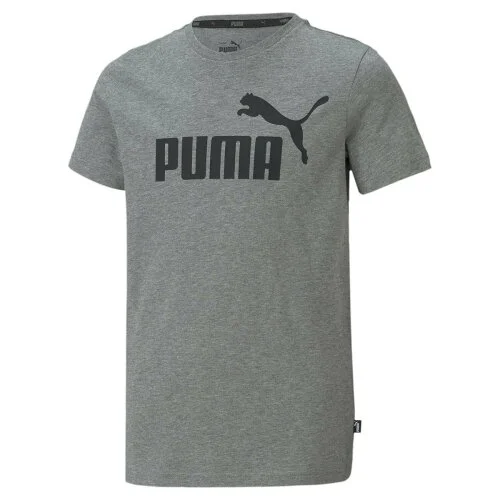 PUMA キッズ ボーイズ ESS ロゴ 半袖 Tシャツ 120-160cm